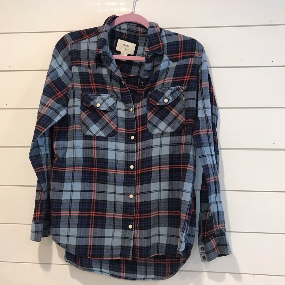 🌟 FOREVER 21 | 2/$20 Plaid Flannel